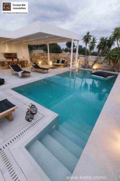 Kamilari Kreta, Kamilari Villa 160m² Wfl. Meer- und Bergblick priv. Pool Haus kaufen